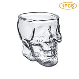 Skull Shaped Novelty Glasses - 2.8 Oz Shot
