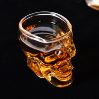 Skull Shaped Novelty Glasses - 2.8 Oz Shot