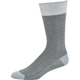 Men's Bamboo Dark Herringbone Crew 3 Pack Socks