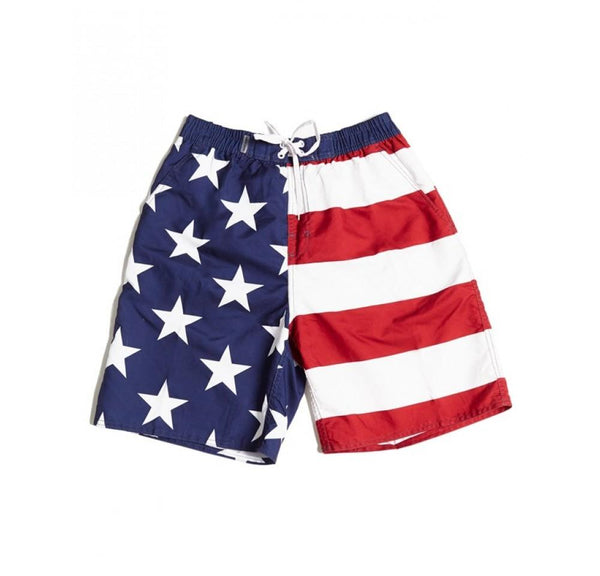 Patriotic Swim Trunks