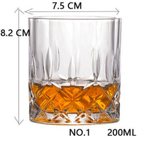 Crystal Liquor Glasses