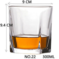 Crystal Liquor Glasses