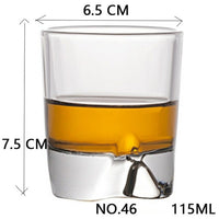 Crystal Liquor Glasses