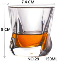 Crystal Liquor Glasses