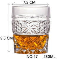 Crystal Liquor Glasses