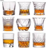 Crystal Liquor Glasses