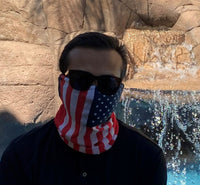 American Flag Face Mask Bandanna